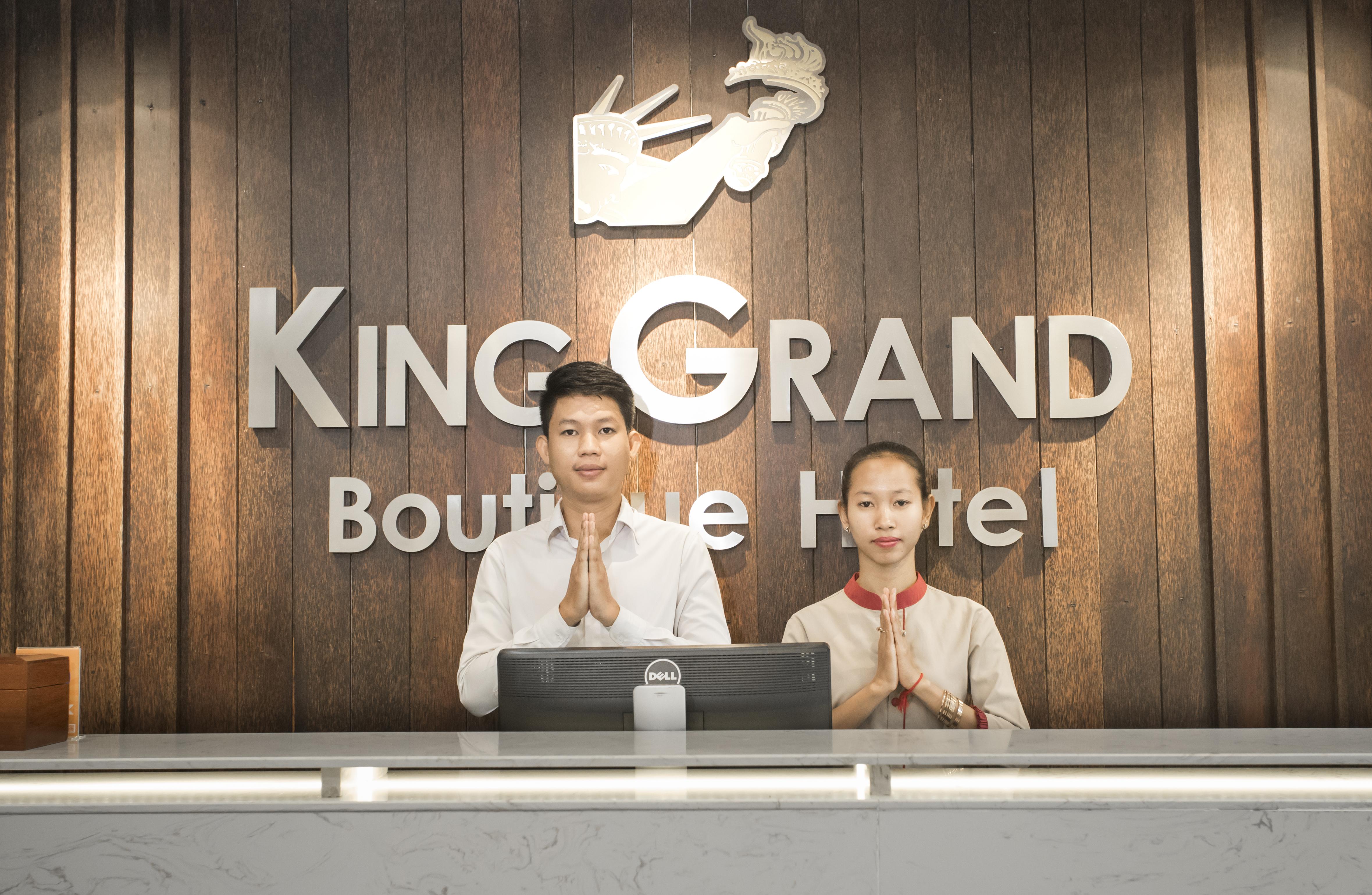 King Grand Boutique Hotel Phnom Penh Eksteriør billede
