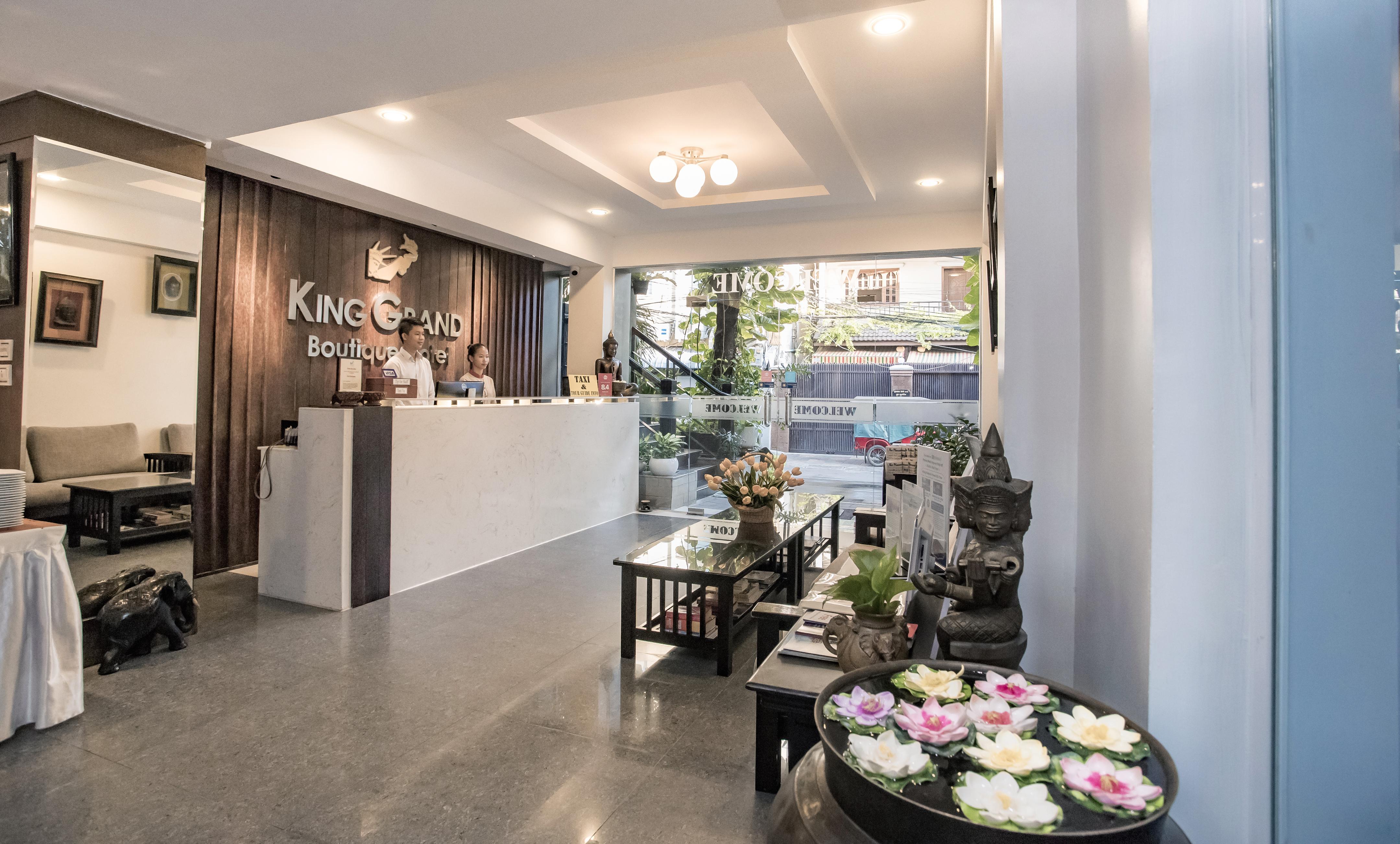 King Grand Boutique Hotel Phnom Penh Eksteriør billede